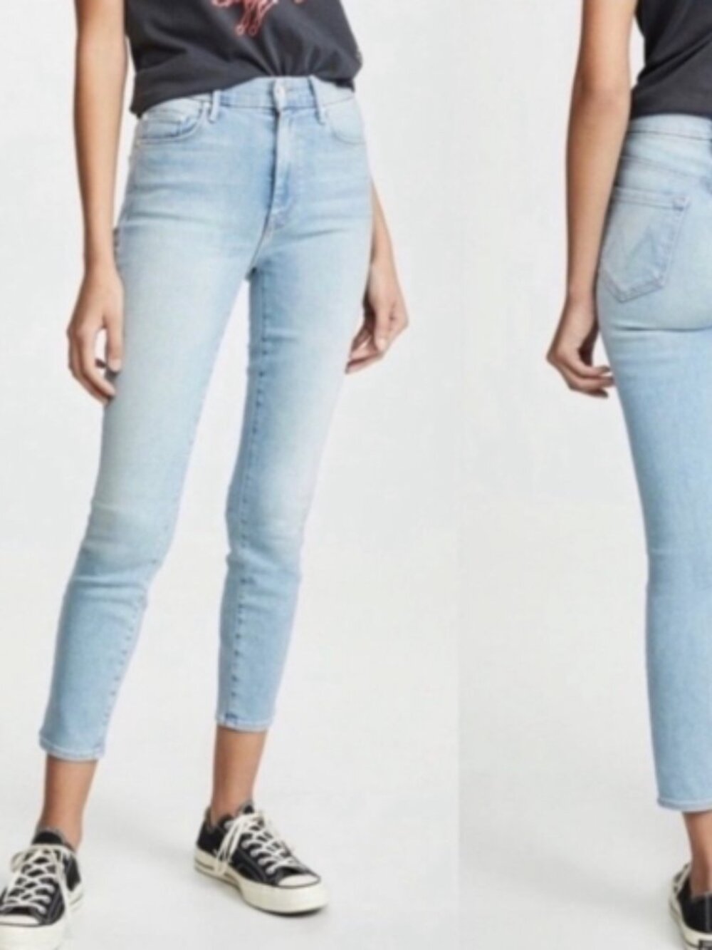 NWT MOTHER THE LOOKER CROP SWIMMING POOL SUNDAY Size 26